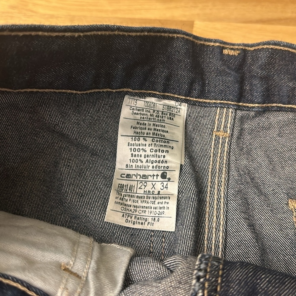 CARHARTT flame resistant jeans - Picture 7 of 8